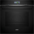 SIEMENS Backofen, 60 x 60 cm, Schwarz, HS736G3B1, Smarter iQ700 Einbau-Dampf, Made in Germany, Hydrolyse Selbstreinigung