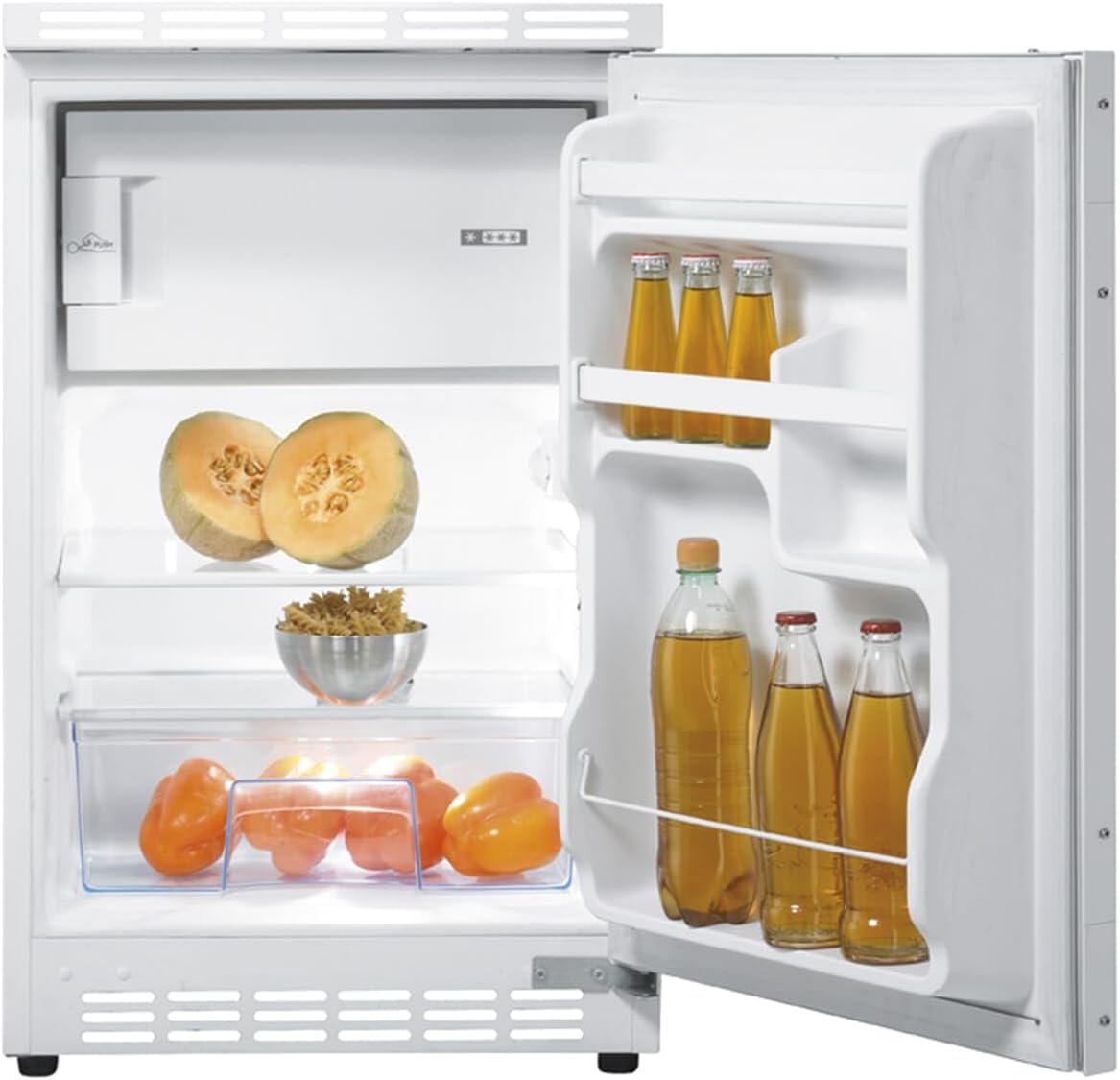 Gorenje Kühl-Gefrierkombination, 82 cm, 143 L, Weiß, RBIU 309 EP1 Unterbaufähiger / / /