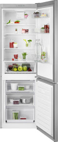 AEG Kühl-Gefrierkombination, 1860 mm, 339 L, Silber, ORC5S331EX 5000 ColdSense freistehend -, LowFrost, LED-Beleuchtung