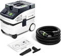Festool Staubsauger, Weiß/Schwarz, Absaugmobil CT 15 E, Kompaktes system für Werkstatt & Baustelle mit Zubehör