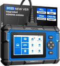 TOPDON OBD-II Diagnosewerkzeuge, Schwarz/Blau, ArtiDiag600 Elite OBD2 diagnosegerät für alle Fahrzeuge, FCA AutoAuth