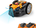 Lawnmaster Mähroboter, 16 M, Schwarz/Orange, OcuMow®16 kabellos für geeignet für bis zu 150 ㎡