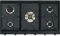 Smeg Kochfeld, Anthrazit, Gas COLONIALE - SRV896AOGH