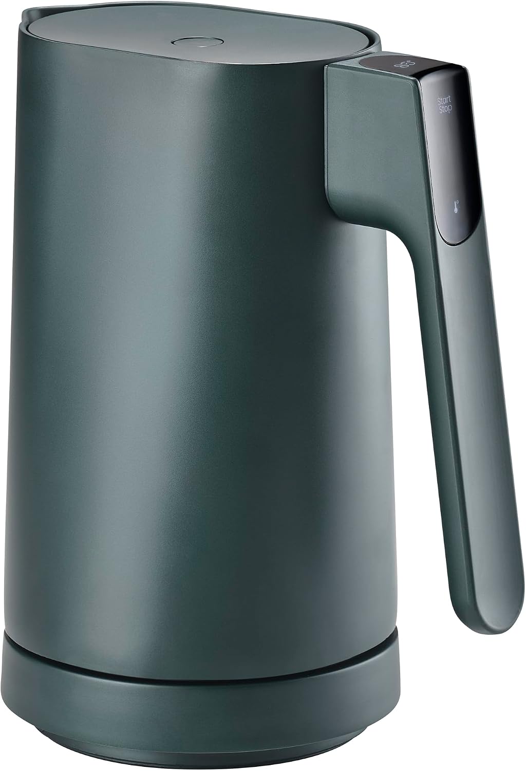 Jacob Jensen Wasserkocher, 1,2 Liter, Grün, Elektrischer mit Temperatureinstellung von 70°C bis 100°C, Warmhaltefunktion