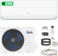 Kältebringer Split-Klimaanlage, 3,7 kW, 60m, 5m, Weiß, A+++ R290 Split Klimaanlage 12000 BTU - mit Heizfunktion