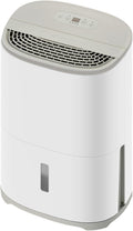 MEACO Dunstabzugshaube, 10 L, 42m, Weiß/Grau, Arete® One Warm Pebble Luftentfeuchter & HEPA-Luftreiniger
