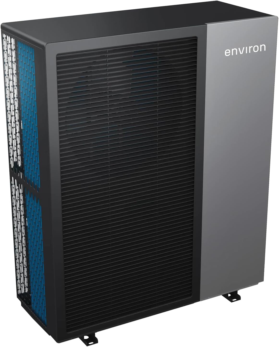 Environ Wärmepumpen, 24 kW, 18 kW, Schwarz/Grau/Blau, A+++ EcoHeat Monoblock Wärmepumpe, Höchste Effizienz für Ihr Zuhause