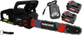 HEADNMORE Kettensäge, 40 V, Gehäuse: Kunststoff, schwarz/rot, ® Bundle - PARKSIDE PERFORMANCE® Akku PPKSA 40-Li B2