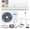 Kältebringer Split-Klimaanlage, 2,6 kW, 5m, Weiß, Split Klimaanlage - 9000 BTU - Klimagerät mit, WiFi & App