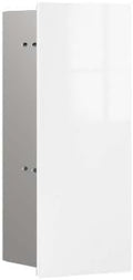 Emco Einteilige Toiletten, Weiß, Asis Pure Badschrank Glasfront I Platzsparendes Unterputz