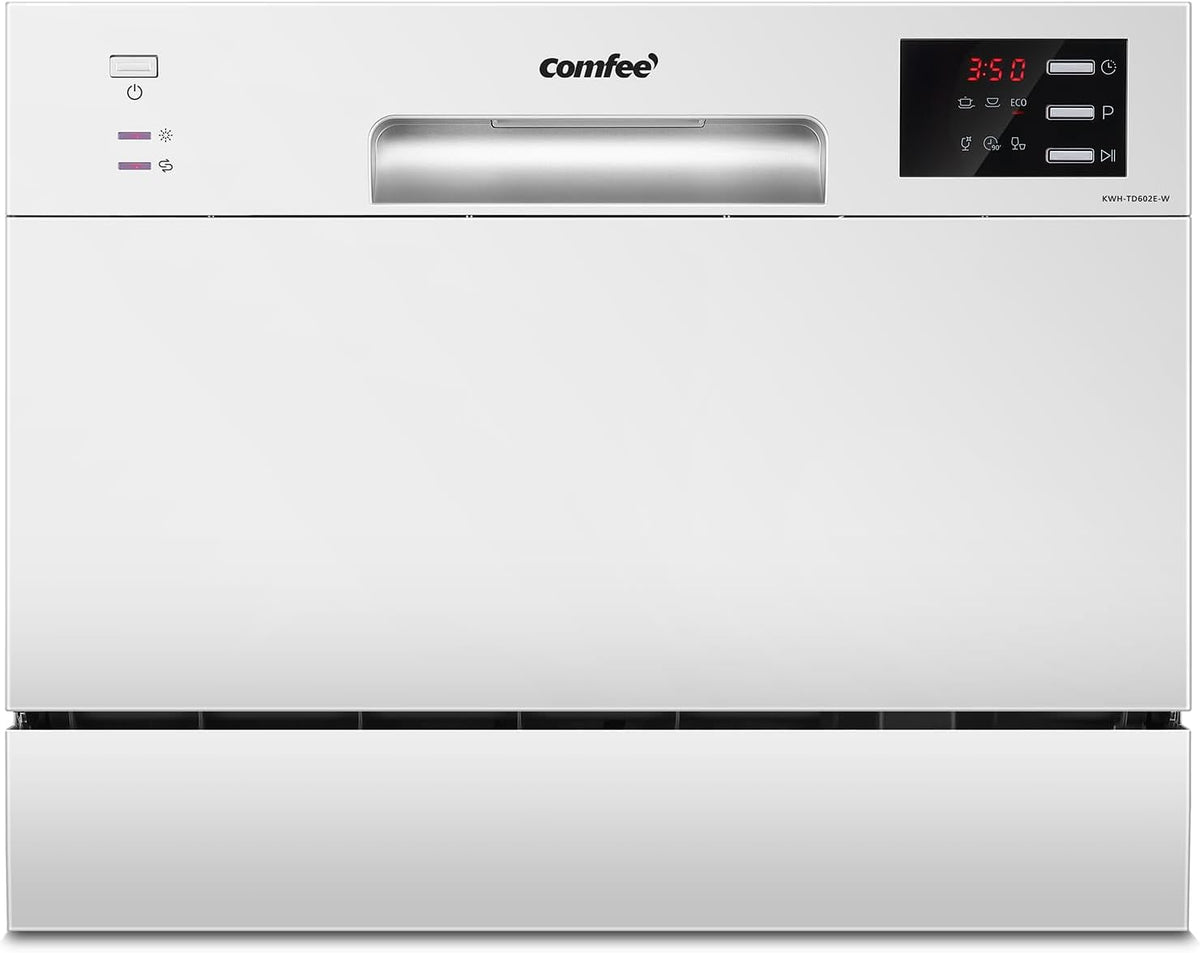 Comfee Haushaltsgroßgeräte, weiß, Spülmaschine KWH-TD602E-W-FR