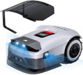 ANTHBOT Mähroboter, 600 M, 900 m, Weiß/Schwarz, Genie 600 Set inkl. Garage, Ohne Begrenzungskabel, RTK & 4-Kamera-Vision