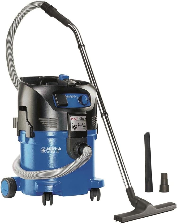 Nilfisk Staubsauger, blau/schwarz, ATTIX 30-21 PC, Gewerbesauger, blau, 107407544