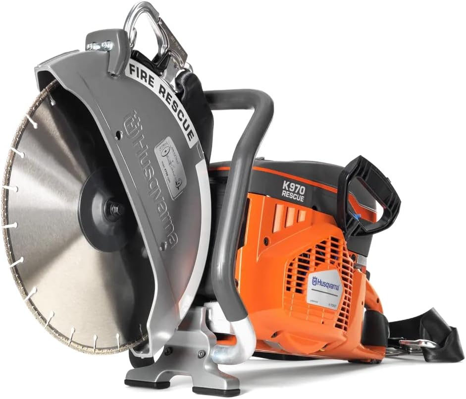 Husqvarna Elektrowerkzeug, Orange/Silber/Schwarz, K 970 Rescue Trennschleifer 14', 967 63 56-01