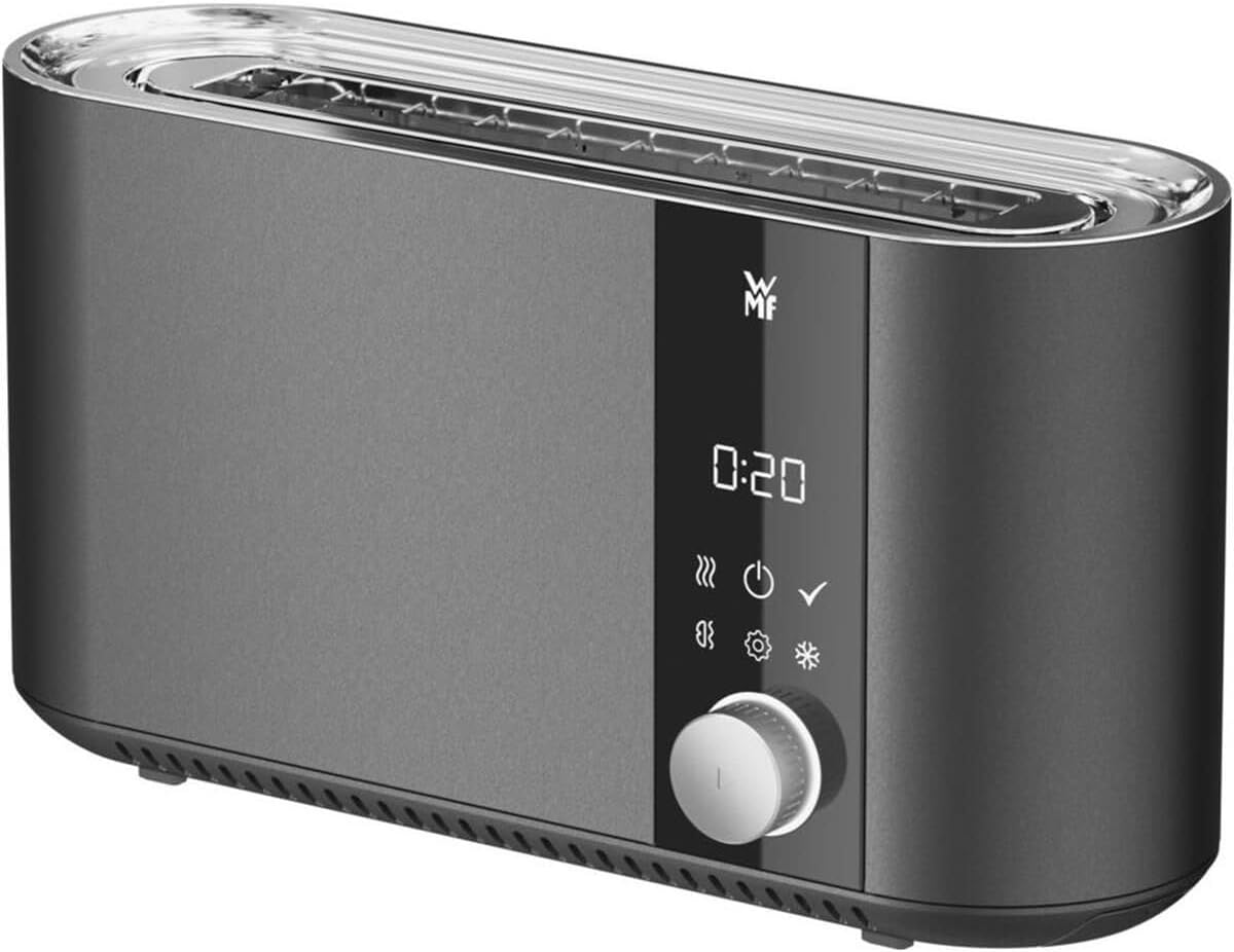 WMF Küche Haushalt & Wohnen,Elektrische Küchengeräte,Toaster, 980 W, Schwarz/Silber