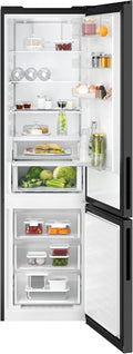 AEG Kühl-Gefrierkombination, 2020 mm, 362 L, Schwarz Matt, ORC7P361CL 7000 GreenZone+ freistehend -, NoFrost, LED-Beleuchtung