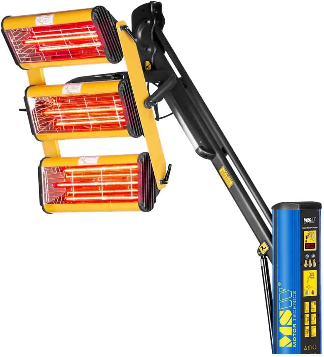 MSW Motor Technics Wäschetrockner, 1000 mm, 3300 W, 265 cm, Gelb/Blau/Schwarz