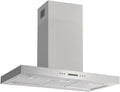 IH Dunstabzugshaube, 90 cm, Silber, 694 610 E Inselhaube, T-Line, Edelstahl, max. Gebläse