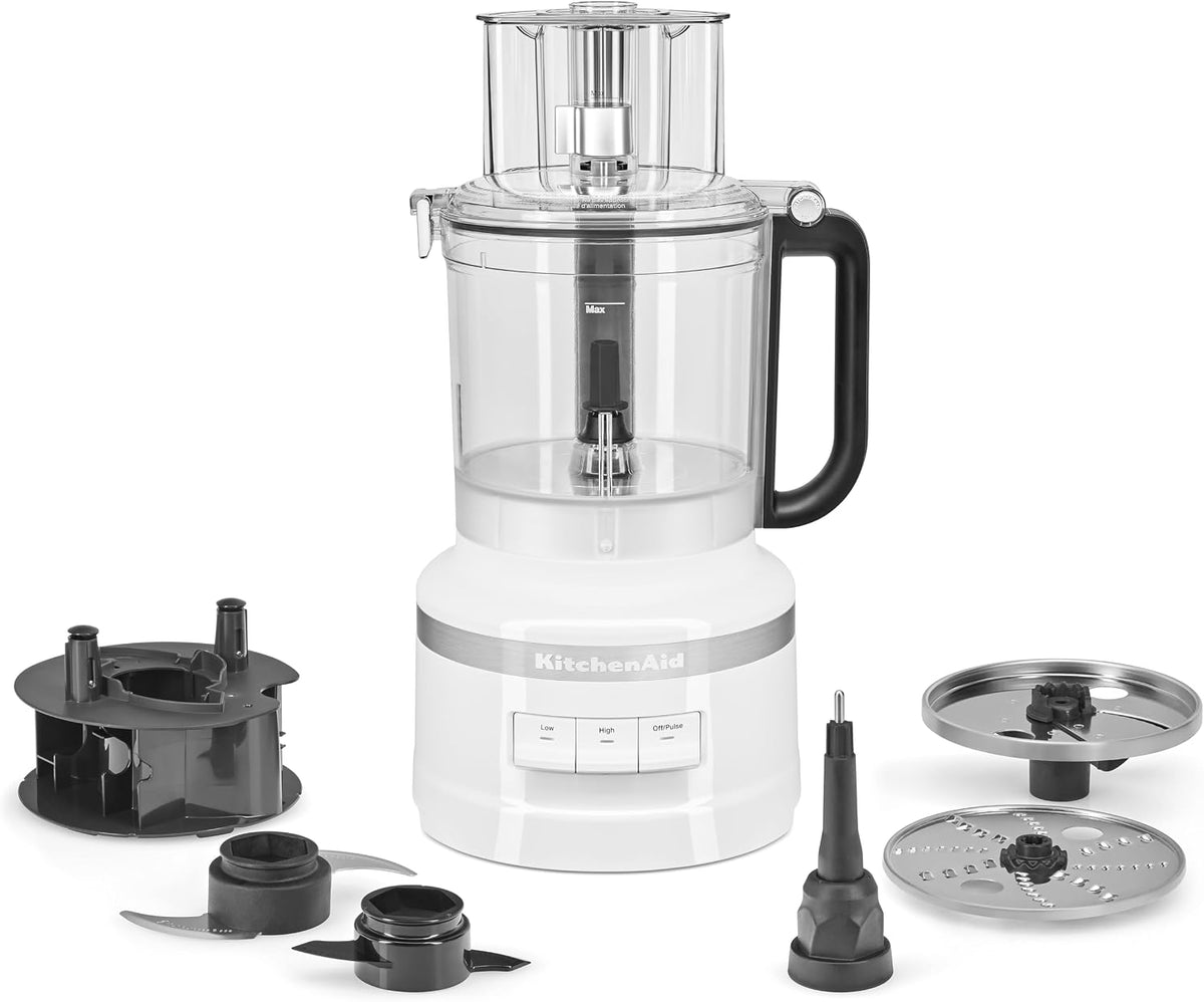 KitchenAid Universalküchenmaschinen, 3,1 L, Weiß/Schwarz, FOOD-PROCESSOR, CLASSIC 5KFP1318EWH