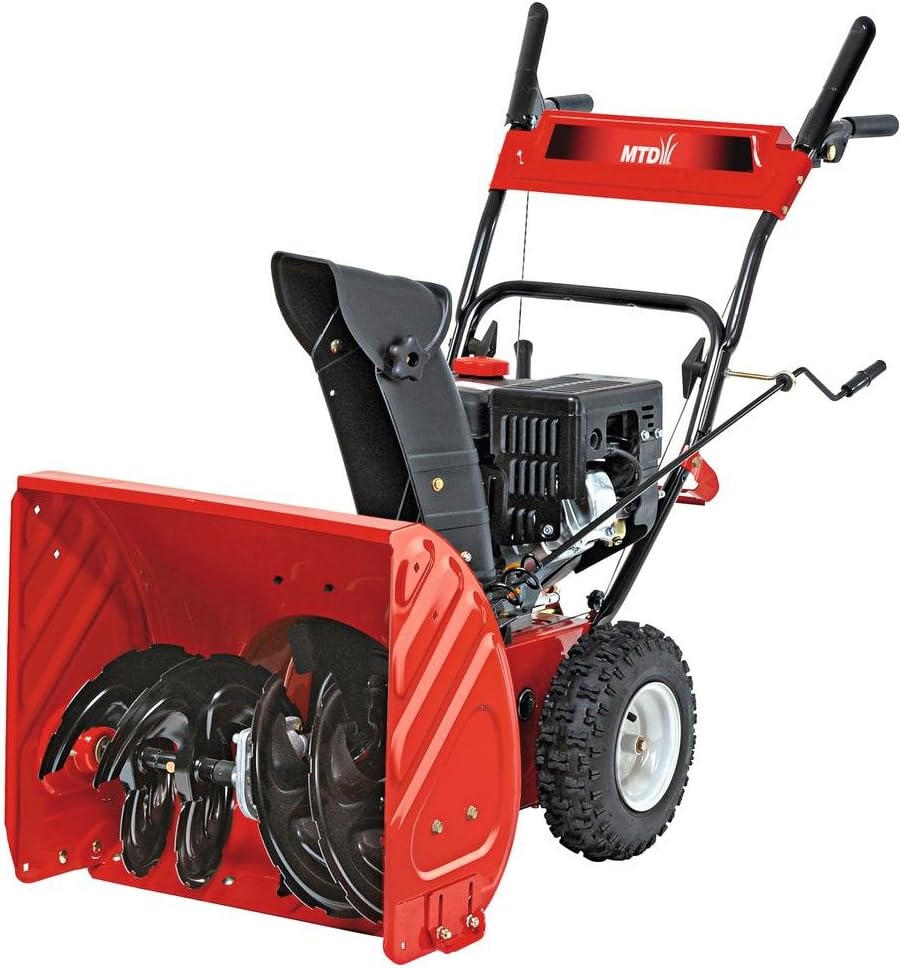 MTD Schneefräse, 113x64,5x107 cm, Rot/Schwarz, M 61 Schneefräße