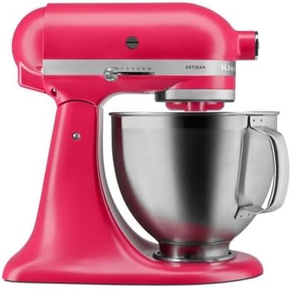 KitchenAid Artisan Küchenmaschine 5ksm180leelb Universalküchenmaschinen, 300 W, Pink/Silber