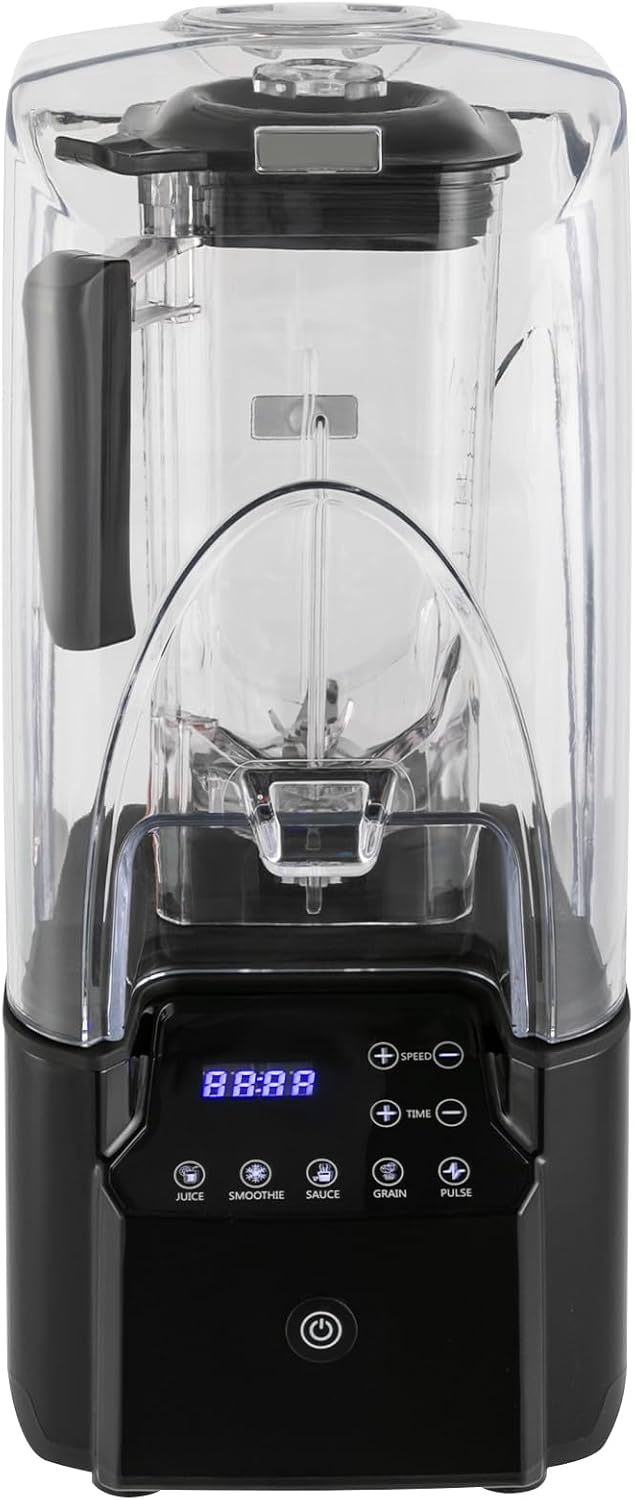 Royyalpa Küche Haushalt & Wohnen,Elektrische Küchengeräte,Küchenmaschinen Rührgeräte & Mixer, 2200ml/0.48 Gal, 2200 W, ABS, Edelstahl, Gummi, Schwarz