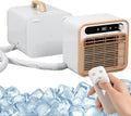Dual Klimaanlage, 500 W, 1m, Weiß, Schlauch-bewegliche, Split-Einheit mit flexiblem Schlauch, -Kühlung, 12H-Timer & Fernbedienung