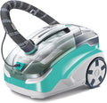 THOMAS Staubsauger, Türkis/Grau, Aqua+ Multi CLEAN X10 PARQUET, Waschsauger, beutellos, Speziell für Parkett und Laminat