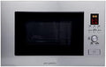 Suinga Mikrowelle, 1000 W, 900 W, 23 l, Silber/Schwarz, Einbau-, Fassungsvermögen, Edelstahl, 6 Leistungsstufen