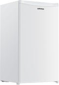 Upstreman Kühlschrank, 41 dB, 91 L, Weiß, Kleiner mit Schnellkühlfach, 5 Temperaturstufen (1-8℃), Energieeffizient