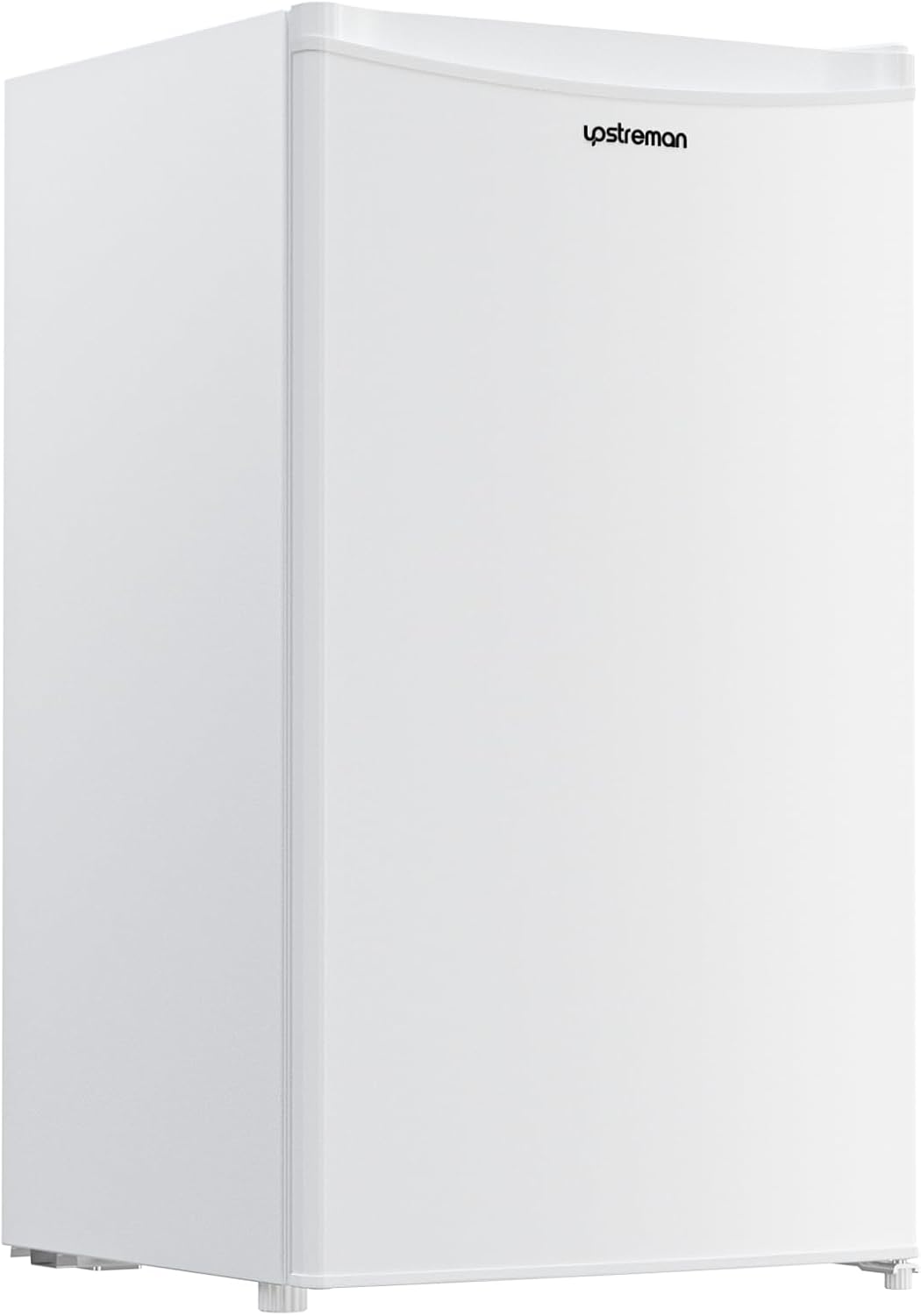 Upstreman Kühlschrank, 41 dB, 91 L, Weiß, Kleiner mit Schnellkühlfach, 5 Temperaturstufen (1-8℃), Energieeffizient