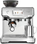 Sage Milchaufschäumer, Edelstahl, The Barista Touch - Kaffeemaschine mit automatischem &, abnehmbarer Tamper