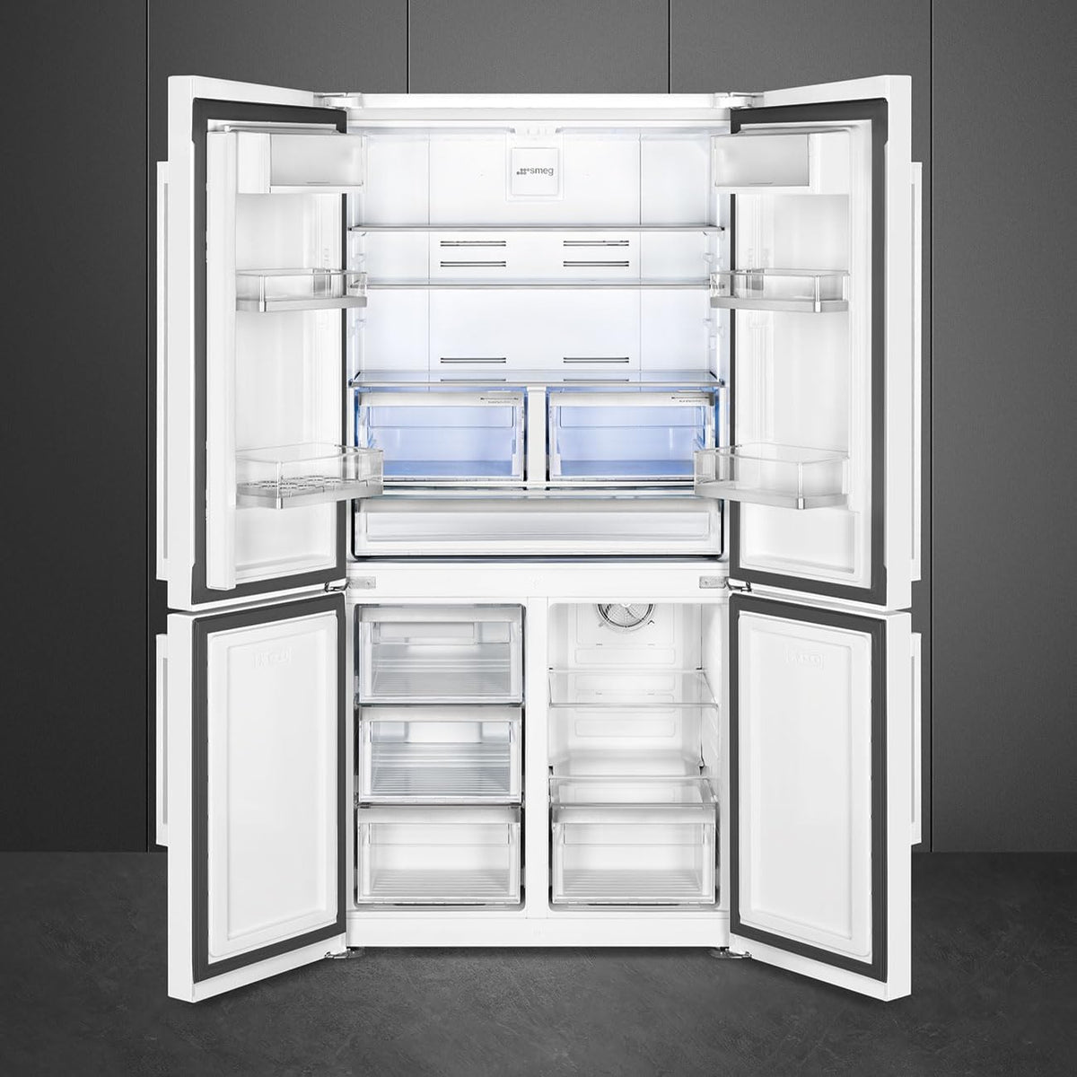 Frigorifero Gefrierschrank, Weiß, libera installazione Smeg FQ60BDE