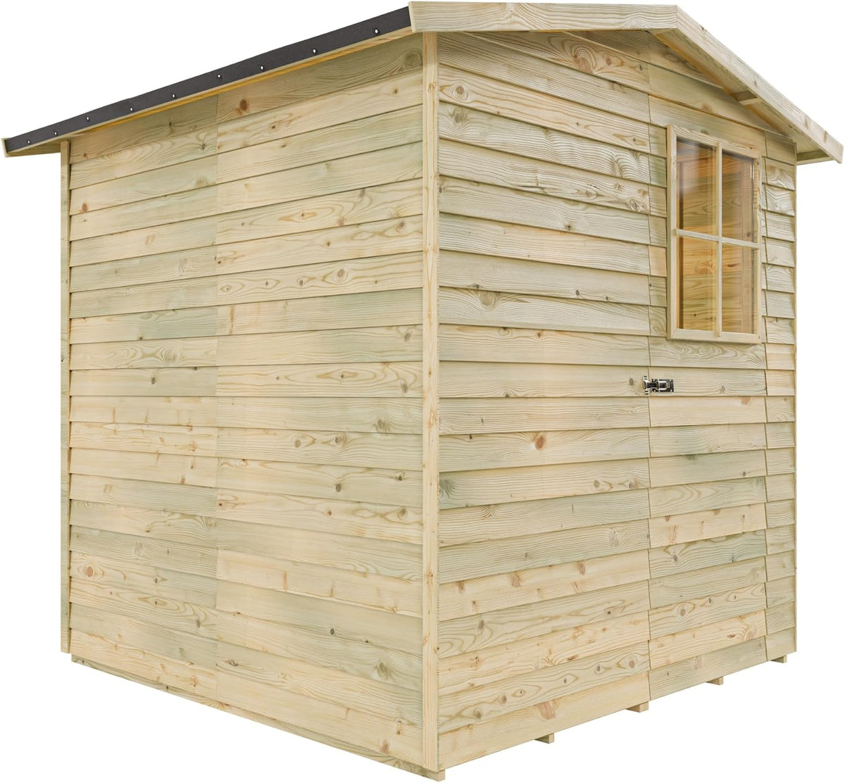 Gerätehaus belladoor, 180 x 180 x 210 cm, 9 mm, Holz, Dortmund 2, Gartenhaus, Wandstärke, Kesseldruckimprägniert