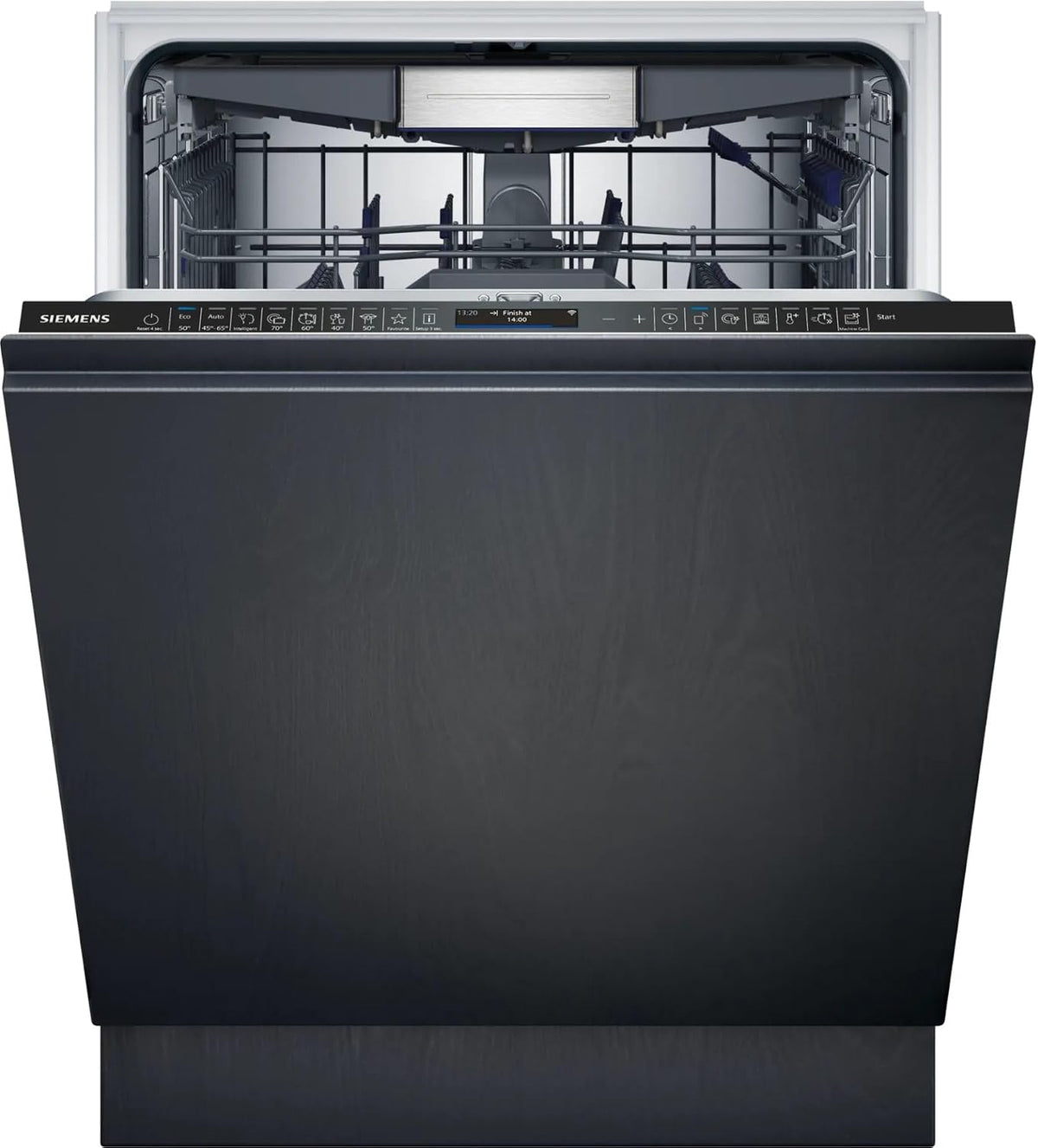 SIEMENS wg56b2041 iQ700 Waschmaschine, Schwarz, SN97TX02CE Spülmaschine Vollständig integrierbar 14 Stellen