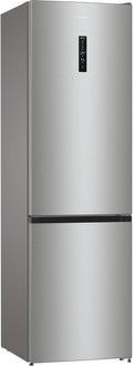 Gorenje Kühl-Gefrierkombination, 361 Liter, Silber, Edelstahl, NoFrost Plus, AdaptTech, XtremeFreeze