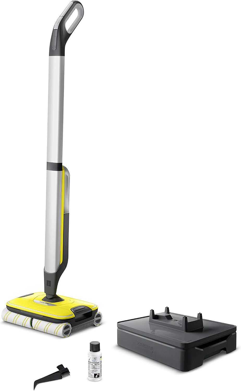 Karcher Staubsauger, 71 dB, Gelb/Grau/Schwarz, Kärcher Hartbodenreiniger FC 7 Cordless - elektrischer und, Gelb