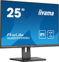 Monitor, 63,36 cm, Schwarz, iiyama Prolite XUB2595WSU-B5 25' IPS LED- 16:10 VGA HDMI DP