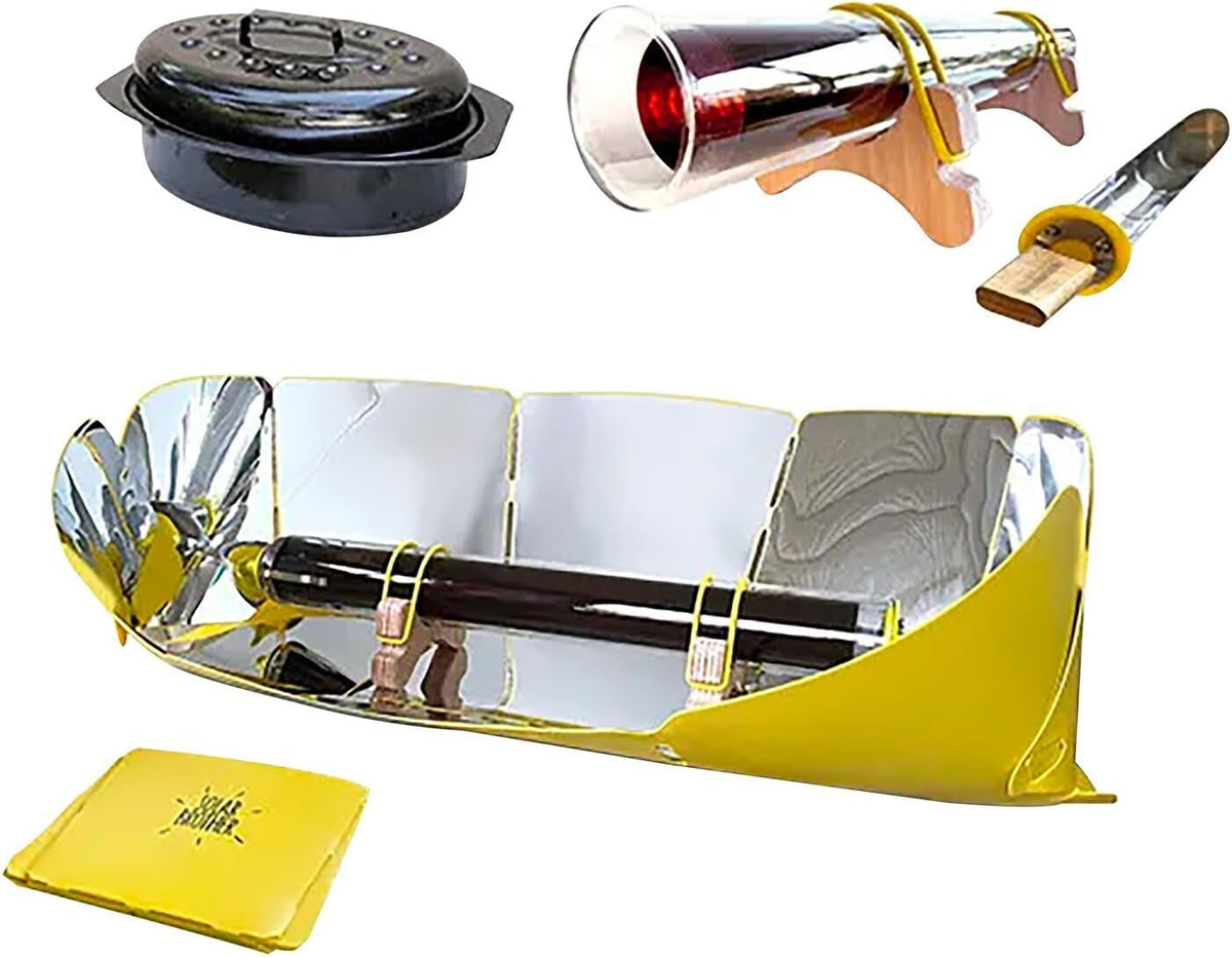 SOLAR BROTHER Solarenergie, Gelb/Silber, Sungood 360 Portable Oven One Size