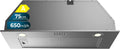 Cecotec Dunstabzugshaube, 75 cm, 165 W, Silber, integriert Bolero Flux IM 756500 Inox A. Saugleistung, Motor, mechanische Steuerung