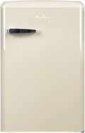 Amica Kühlschrank, 88 cm, 55 cm, 62 cm, Beige, KS 15615 B Retro mit Gefrierfach / Coffee Cream / (H) x