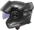 LS2 Integralhelme, Schwarz, Modularer Motorradhelm ADVANT X CARBON Matt Carbon