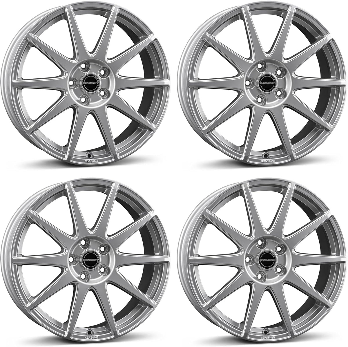 Borbet Felgen, Titan, 4x GTX 8.0x19 ET53 5x114.3 glossy kompatibel mit Kia cee'd