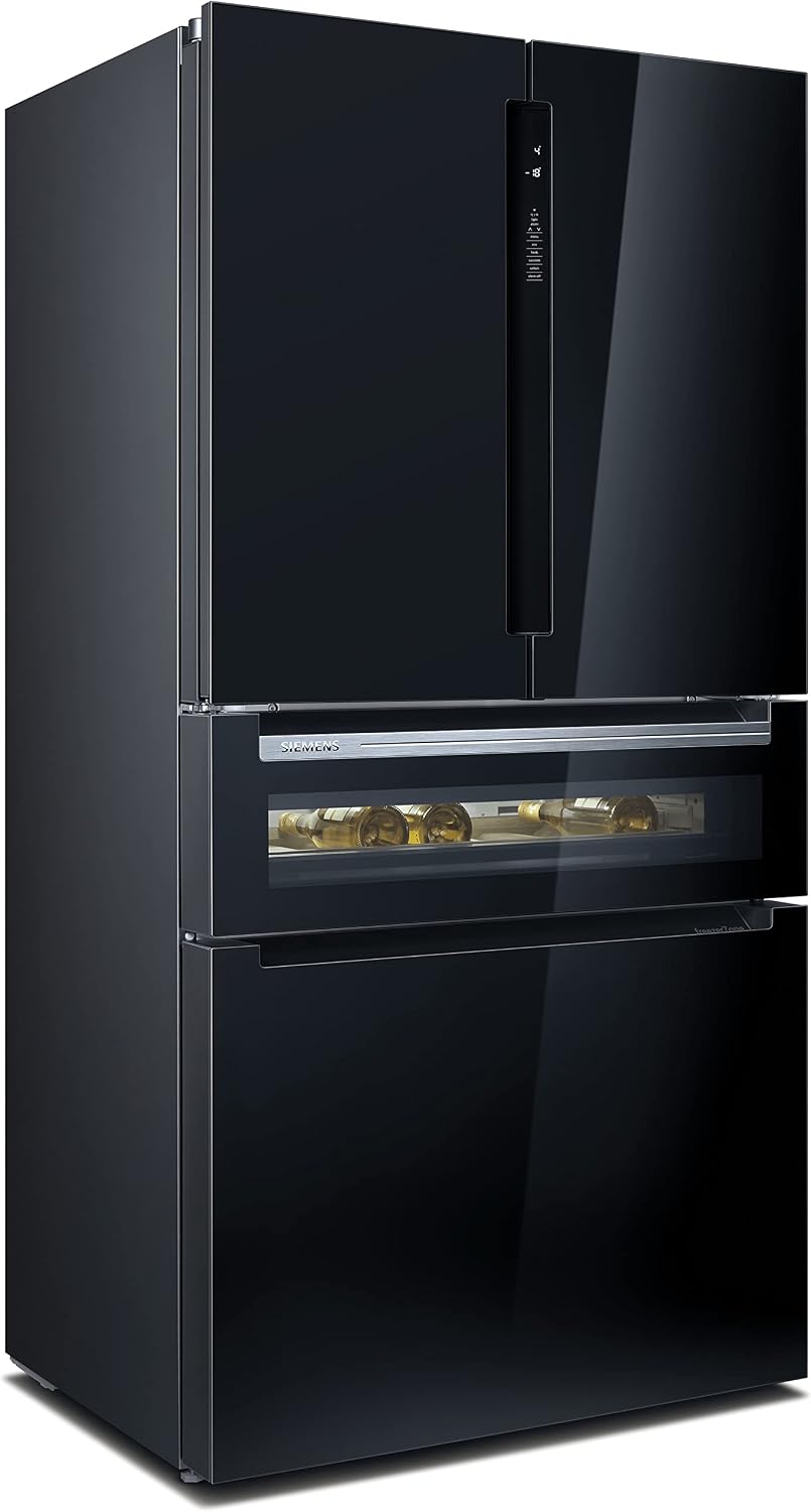 Siemens Side-by-Side-Kühlschrank, 183 x 91 cm, 405 L, 200 L, Weiß, KF96NVPEA iQ300 Multi-Door-Kühlschrank, Kühlen & Gefrieren