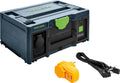 Festool Powerstation, Blau/Schwarz/Gelb, SYS- SYS-PST 1500 Li HP (mit FI-Personenschutzadapter, Ladekabel)