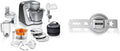 Bosch Hausgeräte Universalküchenmaschinen, 1,25 L, 3,9 L, Silber/Schwarz, Küchenmaschine Serie 6 MUM56340, Schüssel