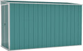 Gerätehaus vidaXL, 118x288x178 cm, verzinkter Stahl, Metall, Grün, Wand-Geräteschuppen Verzinkter Stahl