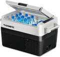DOMETIC Kompressor, 34 Liter, 230 V, 24 V, Grau/Schwarz, CoolFreeze CFF 35, tragbare elektrische -Kühlbox, 12/ und für Auto