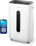 Clean Air Optima Dunstabzugshaube, 25 Liter, 225m, 90m, Weiß/Schwarz, Luftentfeuchter und Luftreiniger - CA-708 SMART