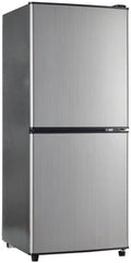 Merax Gefrierschrank, 106 L, 60 L, 46 L, Silber, Retro Kühlschrank mit Gefrierfach, Mini Kühlschrank, 7 Temperatureinstellungen